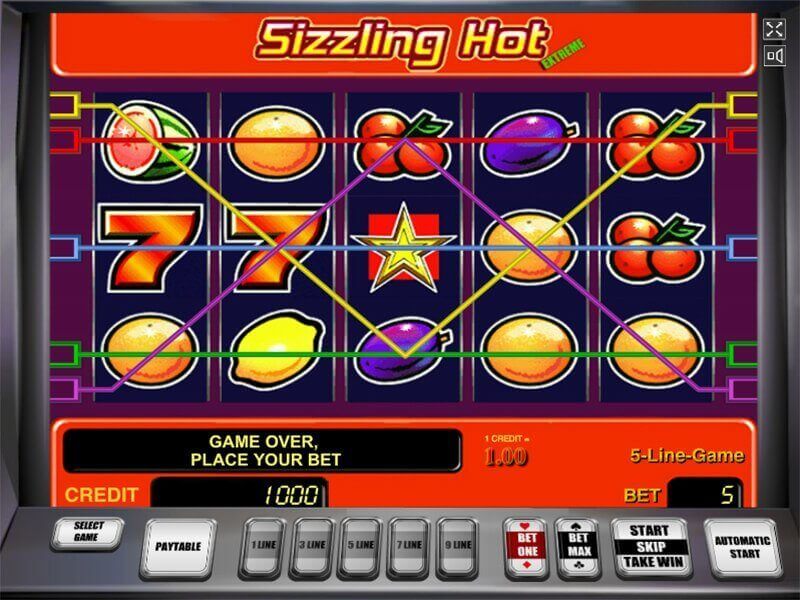 Sizzling Hot Free Playing