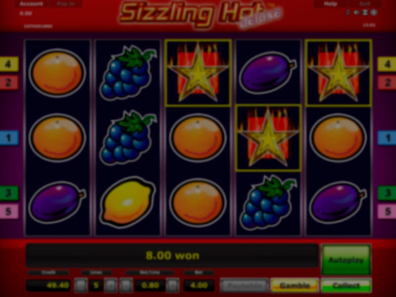 Sizzling Deluxe Free Game